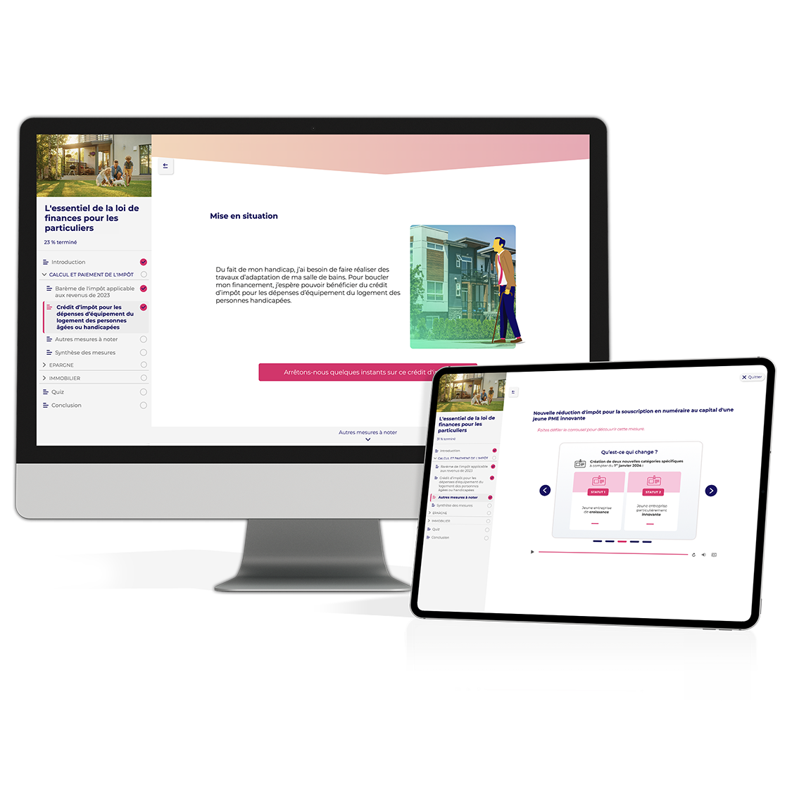 LDF2024 Visuel du module loi de finances des particuliers