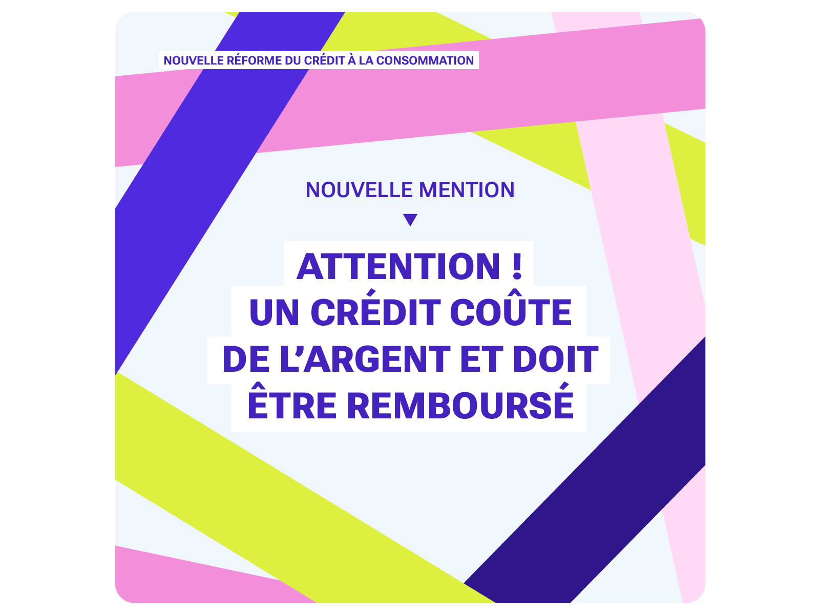 Renforcement des règles de publicité et de distribution des crédits à la consommation